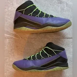 Jordan | Shoes | Air Jordan Prime Flight Court Purple Lime X  display picture 2